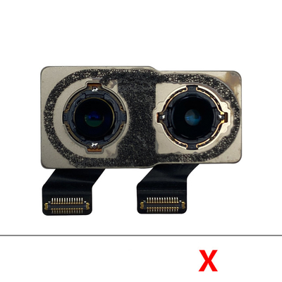 Замена камеры сотового телефона Iphone x XS CE AA ранга задняя с гибким трубопроводом
